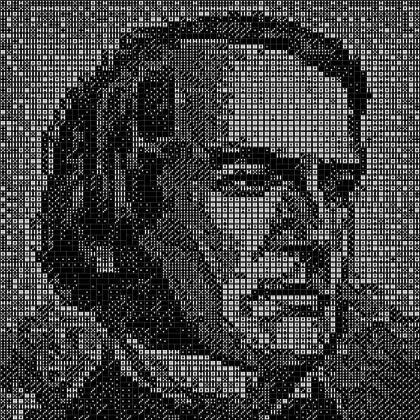 Boole Domino Portrait